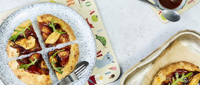 BBQ Chicken Flat Bread - Stir it up Magazine