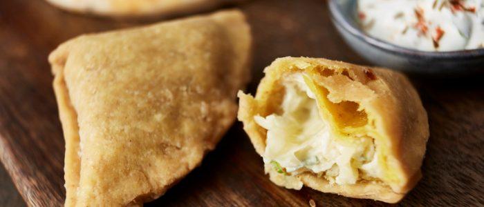 Cheese and Onion Samosa - Stir it up Magazine