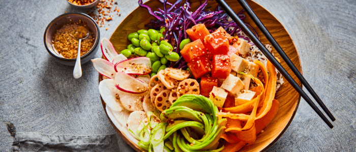 Tofu Poke Bowl - Stir it up Magazine