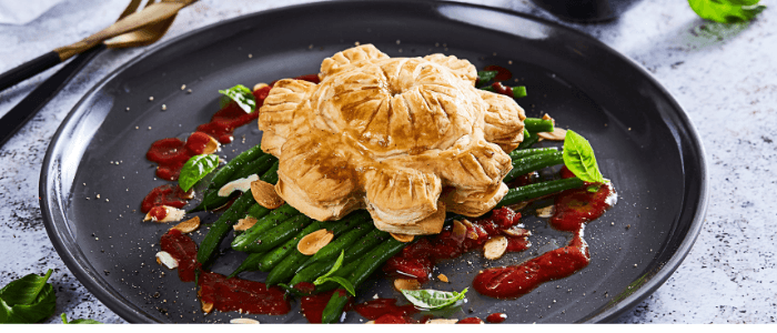 Mushroom and Almond Pithivier - Stir it up Magazine