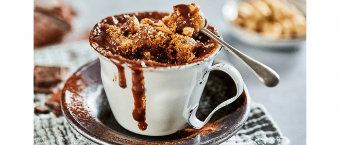Cookie Puck Mug Cake - Stir it up Magazine