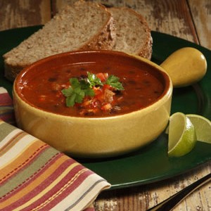 Black Bean and Chorizo Soup - Stir it up Magazine