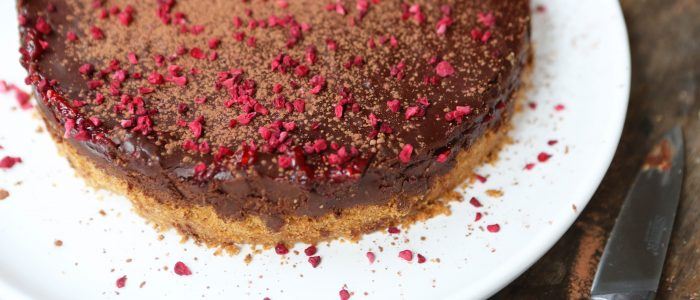 Vegan Chocolate & Raspberry Torte - Stir it up Magazine
