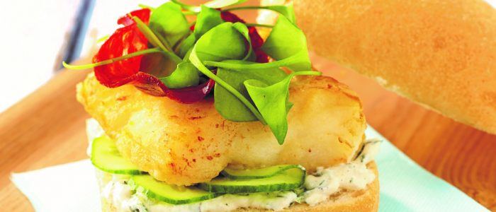 Sea Bass & Chorizo Burger - Stir it up Magazine