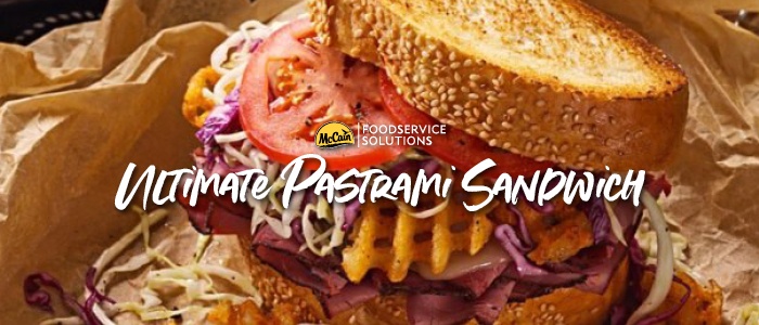 Mccain Ultimate Pastrami Sandwich - Stir it up Magazine