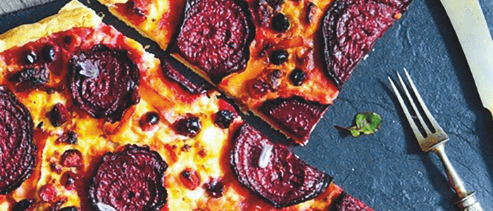 Goats Cheese and Beetroot Tart - Stir it up Magazine