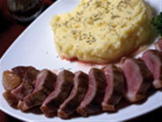 Duck Breast with Garlic Mash and Butternut Squash - Stir it up Magazine