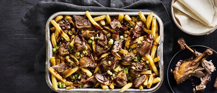 Peking Duck Loaded Fries - Stir it up Magazine