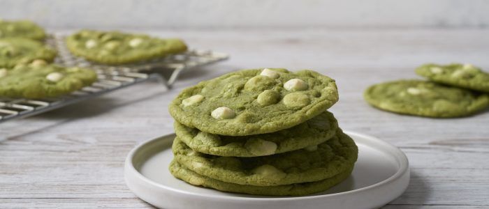 White Chocolate Matcha Cookies - Stir it up Magazine