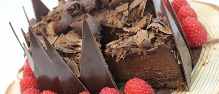 Baked Chocolate and Raspberry Cheesecake - Stir it up Magazine