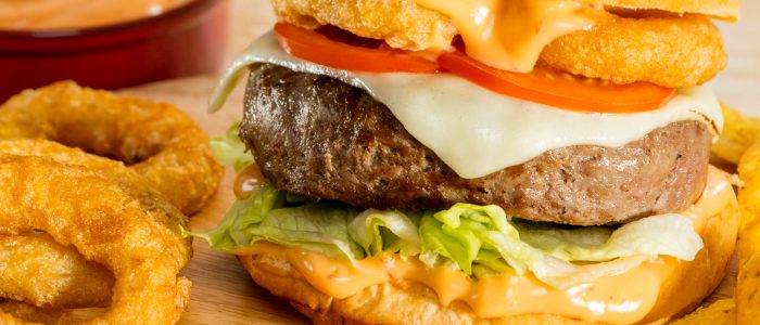 Lion Chipotle Mayo Mexican Stacked Burger - Stir it up Magazine