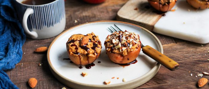 JAZZ Peanut Butter Stuffed Apples - Stir it up Magazine