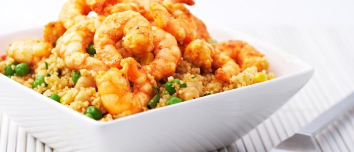Piri Piri Prawns with Cous Cous - Stir it up Magazine