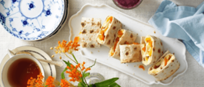Polarbröd brie and apricot PolarCrepe - Stir it up Magazine
