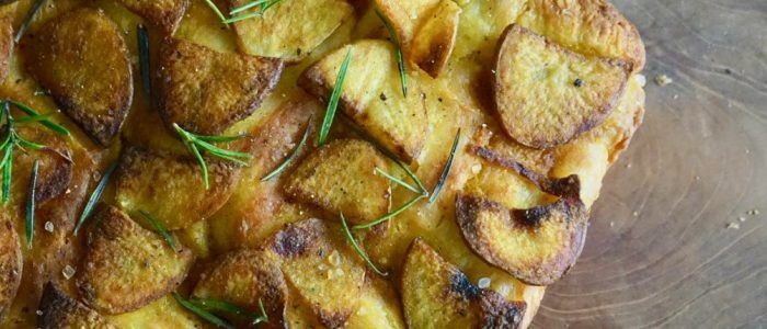 Potato & Turmeric Focaccia - Stir it up Magazine