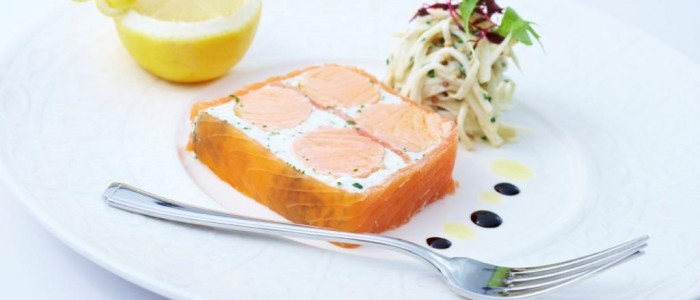 Salmon Terrine with Herb Mayonnaise - Stir it up Magazine