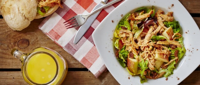 Pulled BBQ Pork, Apple &amp; Cinnamon Salad - Stir it up Magazine