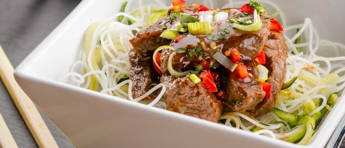 Lion Asian Beef Stir Fry with Rice Noodles - Stir it up Magazine