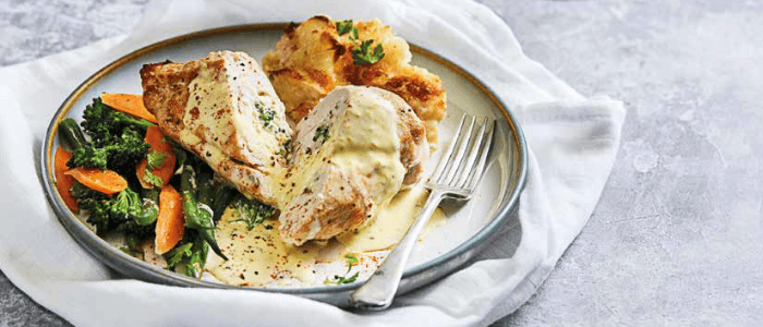 Cheesy Broccoli Stuffed Chicken - Stir it up Magazine