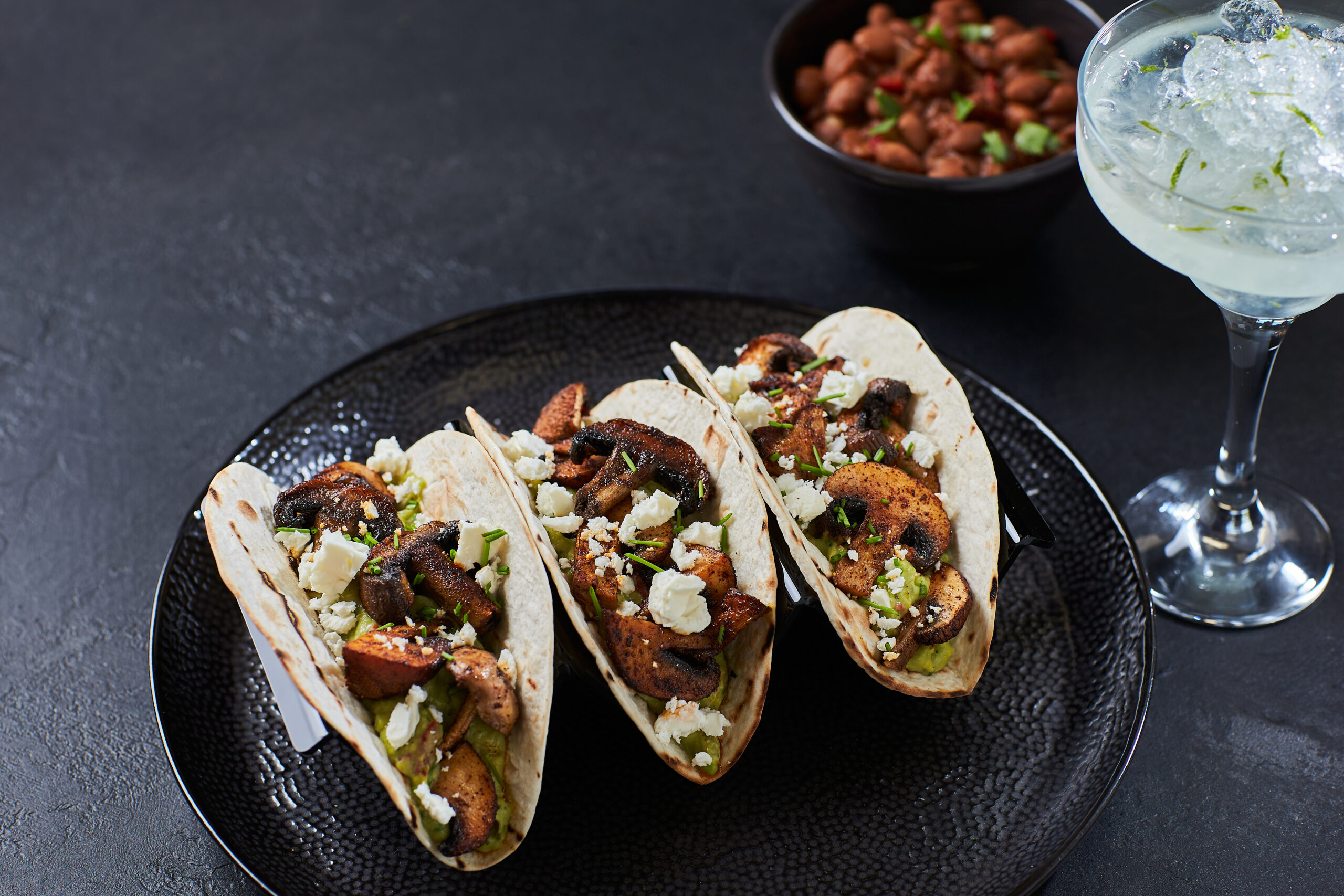 Ancho Mushroom Taco - Stir it up Magazine