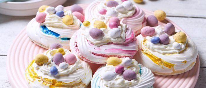 Easter Meringue Nests - Stir it up Magazine