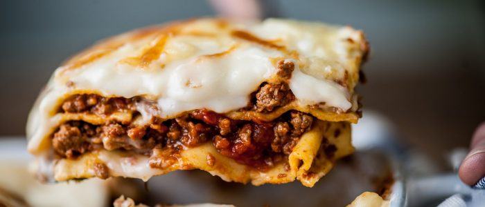 Mince Beef Lasagne in Tomato Sauce - Stir it up Magazine