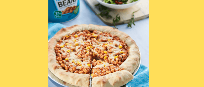Heinz Beanz Cheesy Stuffed Crust Pizza - Stir it up Magazine