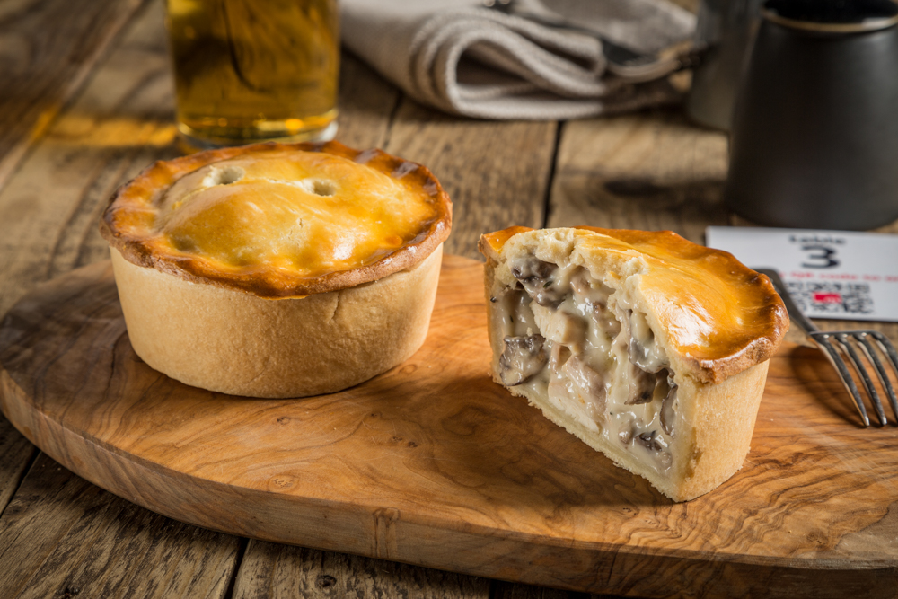 Macphie Chicken & Mushroom Pie - Stir it up Magazine