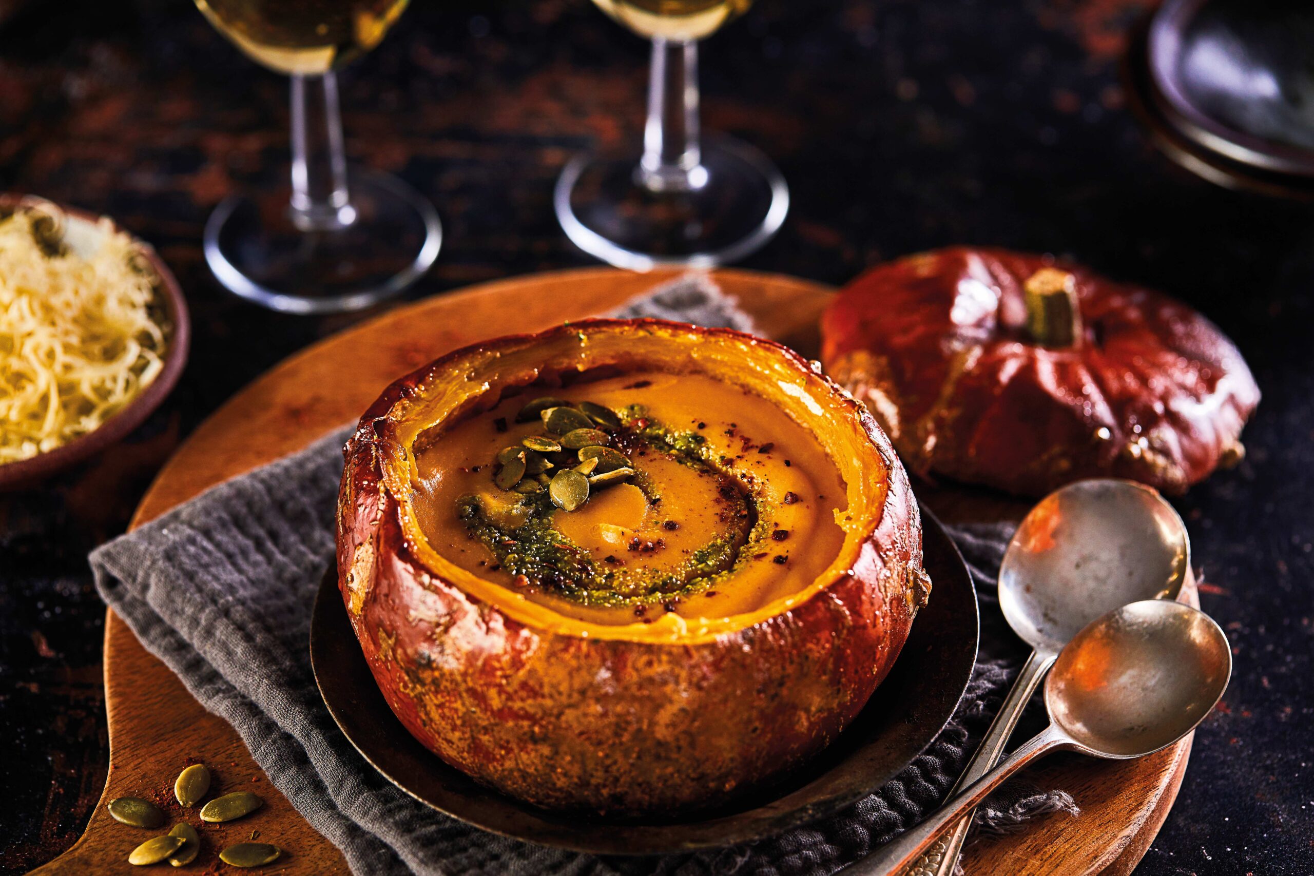 Cheesy Stuffed Squash - Stir it up Magazine