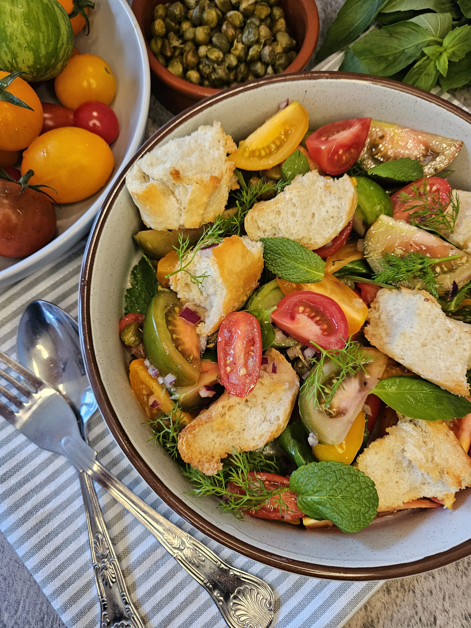 Heritage Tomato Panzanella - Stir it up Magazine